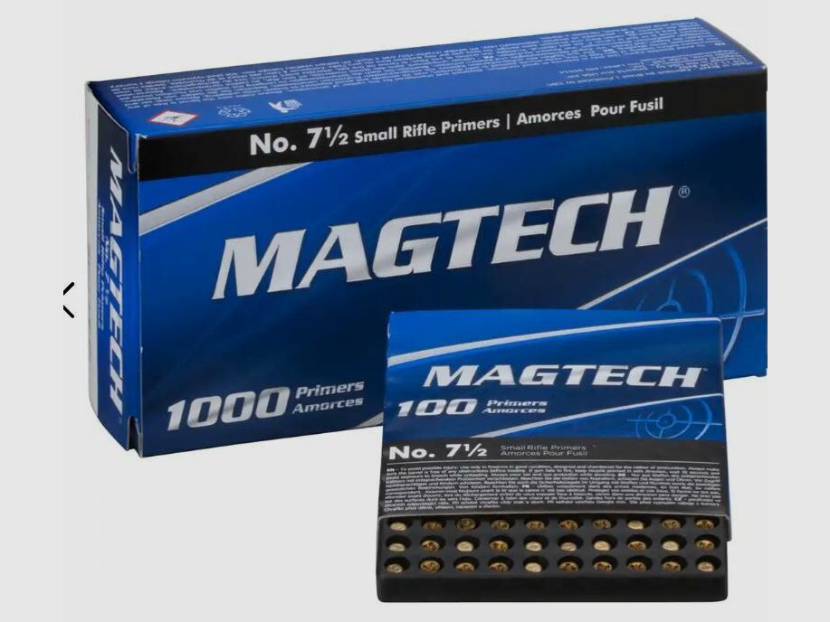 Magtech amorces de percussion Snall Rifle SR 1000 pièces