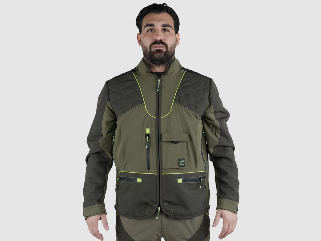 Masseria Jagdjacke 84 Fluoreszierend Grün, Bild 1 von 3