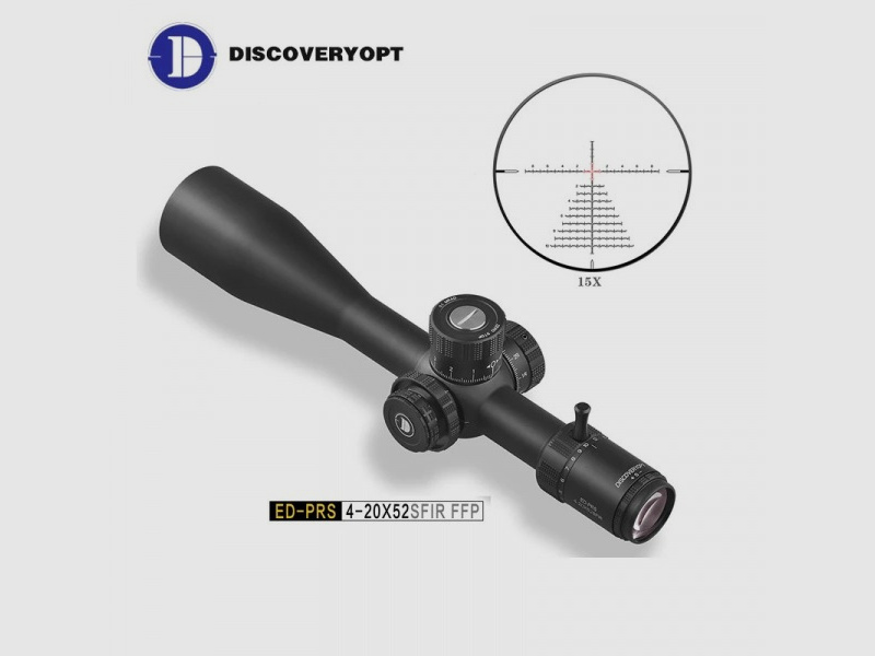 Discovery Optics ED-PRS 4-20X52SFIR z Zero Stop - NOWOŚĆ / NAJNIŻSZA CENA