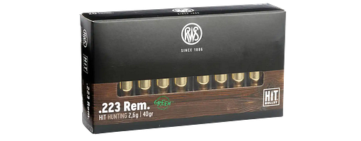 RWS .223 Rem. HIT 2,6g./40grs.