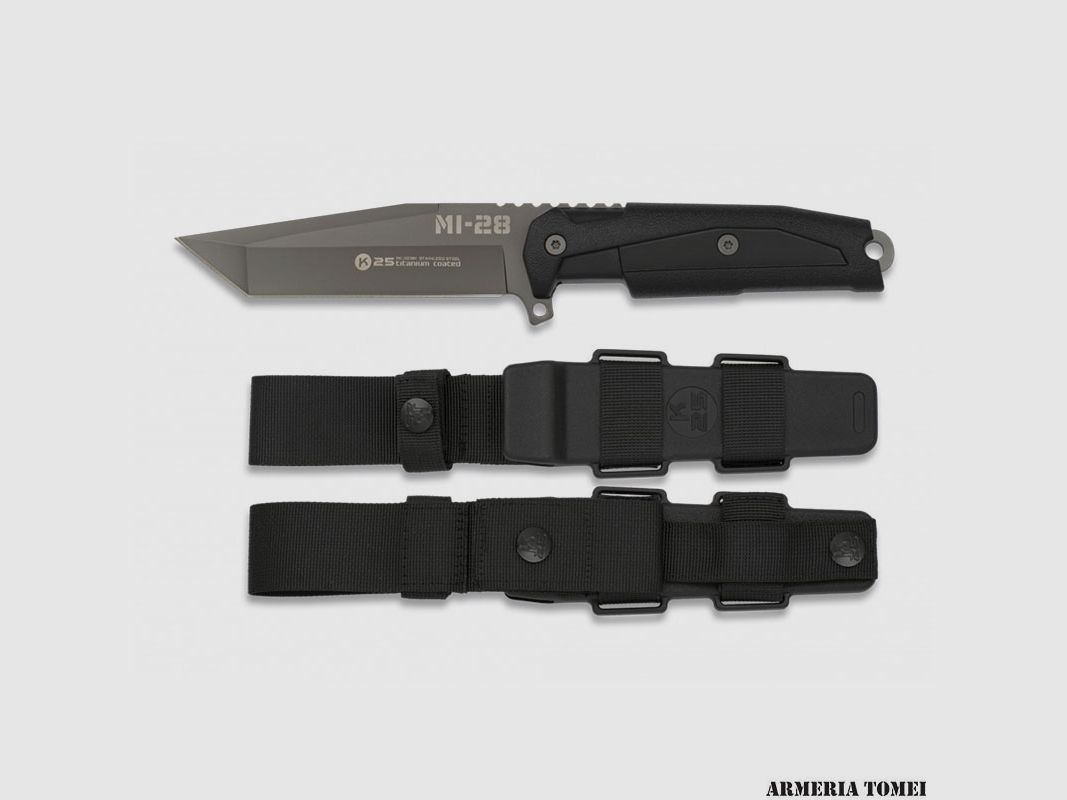 K25 – Tactisch Mes Harde Schede 11,5 cm Lemmet