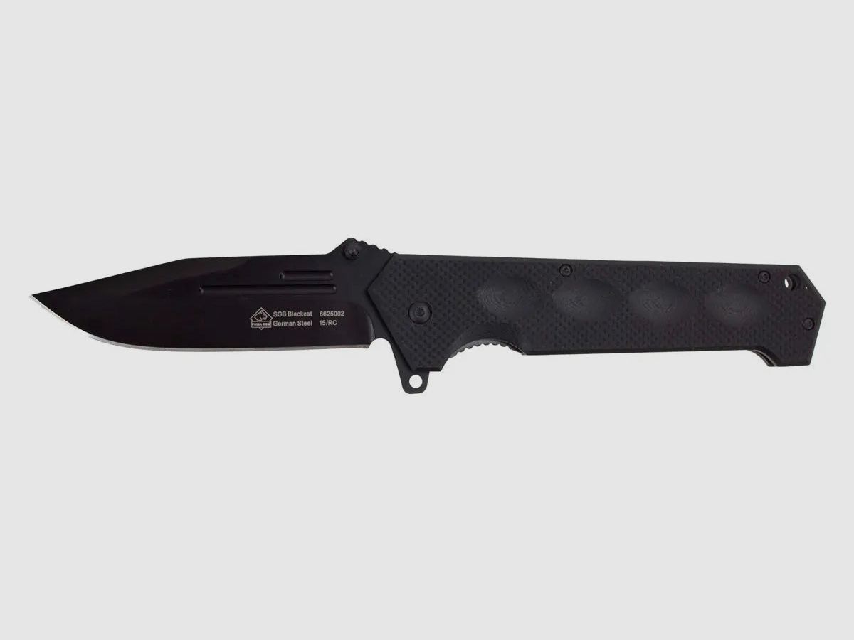 PUMA SGB blackcat55 drop spring assist Einhandmesser