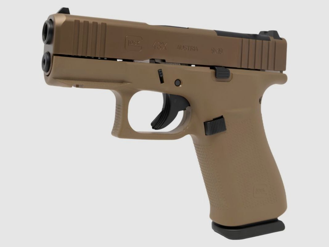 Glock 43X COYOTE MOS kal. 9x19, afbeelding 2 van 6