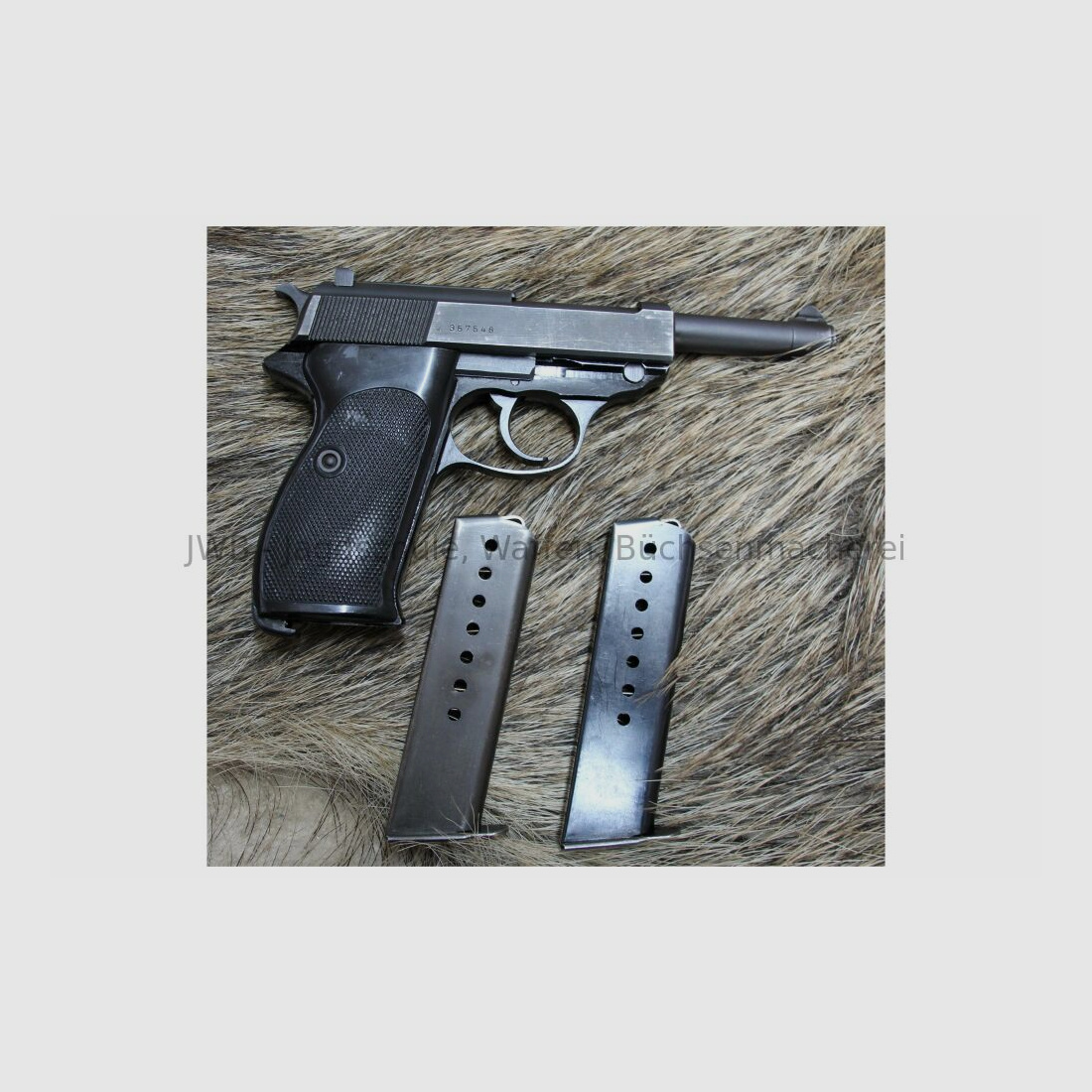 Walther P38 mit Original-Karton und 2 Magazinen 9mmLuger