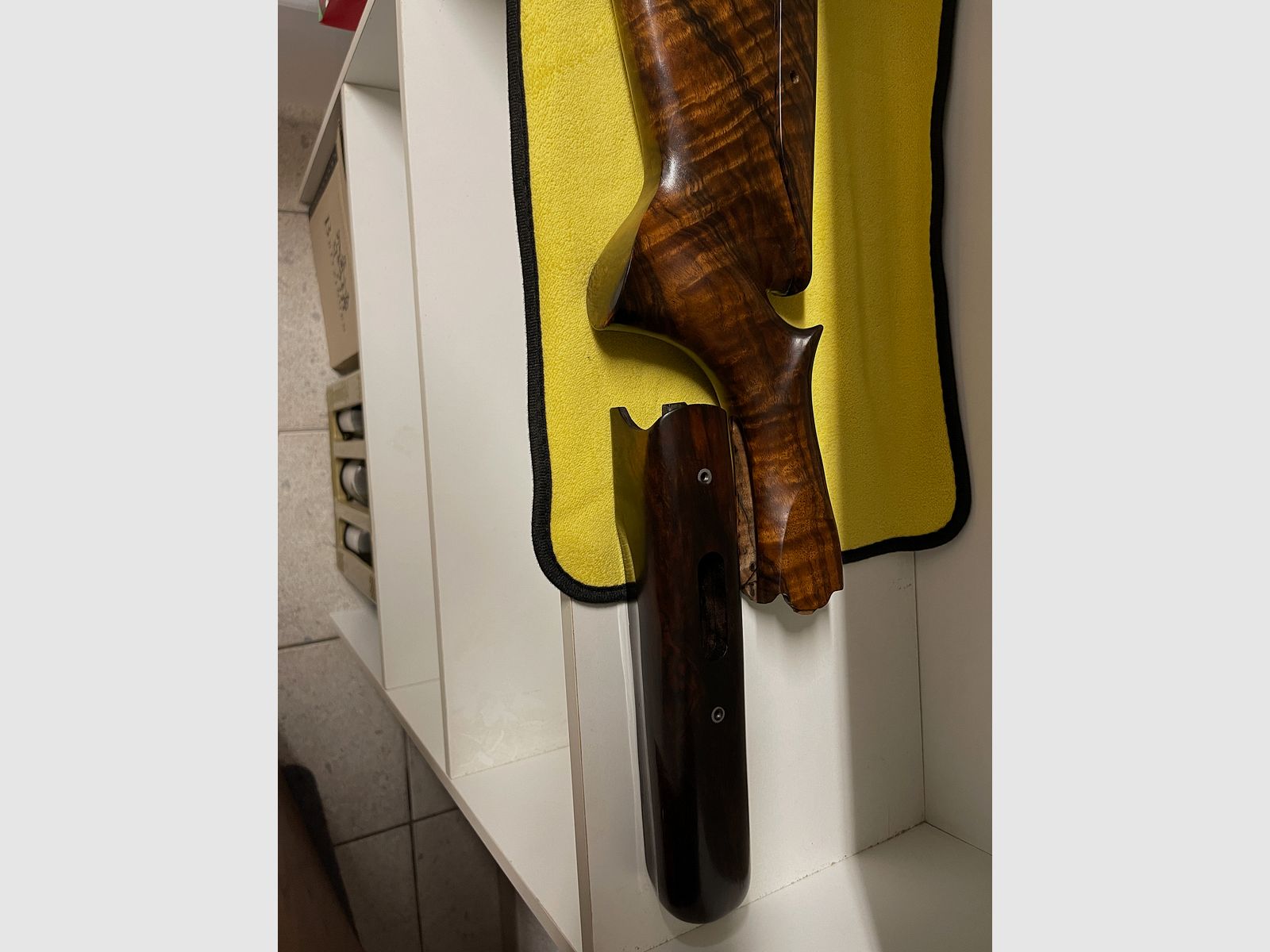 Beretta 682 Gold – Schaftset (Hinterschaft + Vorderschaft, verstellbar, Walnuss, RH)