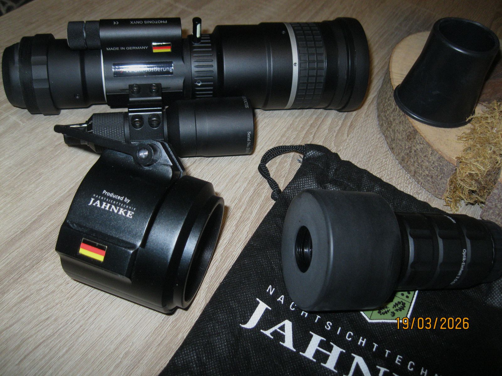 Nachtsichtgerät DJ-8 NSV 1x56 Monochrom / Onyx. Hochwertige Röhre.