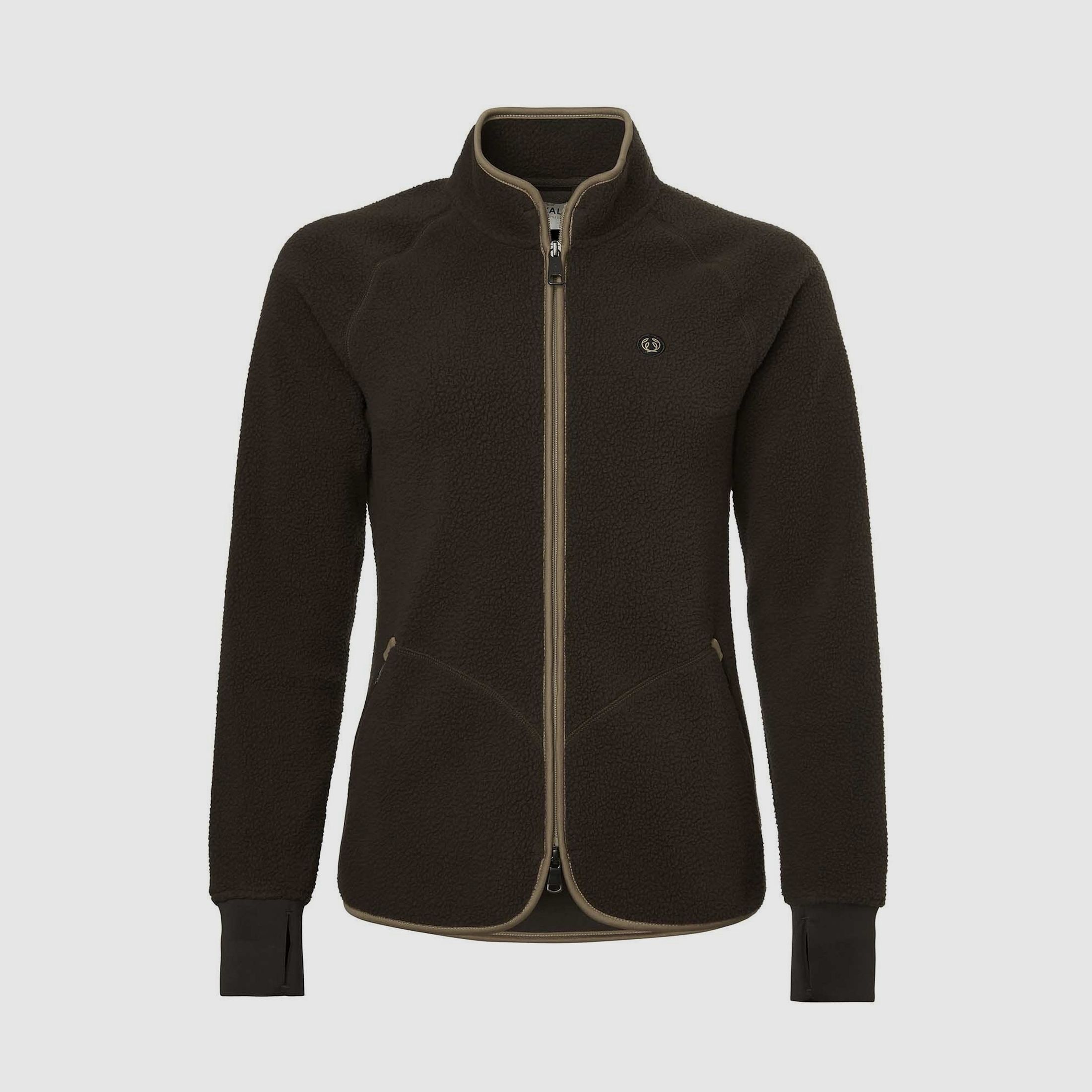 Chevalier Pax Light Pile Jacke Lederbraun Damen 44W