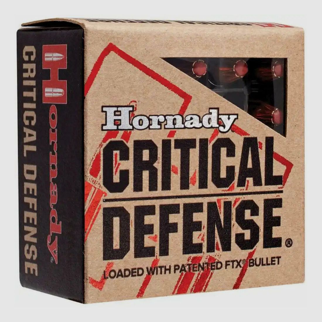 Hornady .40 S&W FTX Critical 165grs / 10,7g