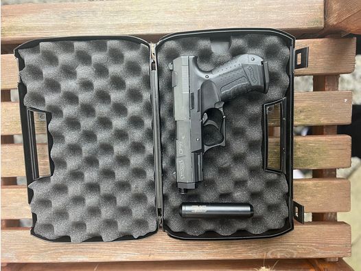 Walther cp99 4,5mm Diabolo met geluiddemper +adapter