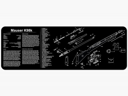 Unterlegmatte Mauser K98