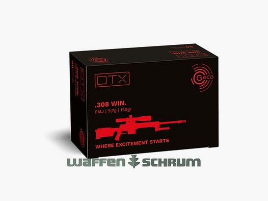 Geco .308WIN. DTX bleifrei 7,0g - 108gr  50er Pck.