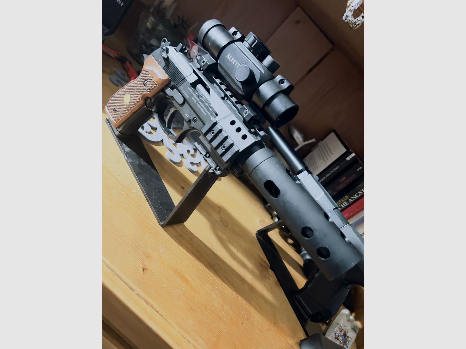 Beretta 92 FS XX-Treme 4,5 mm Diabolo brüniert Co2-Pistole