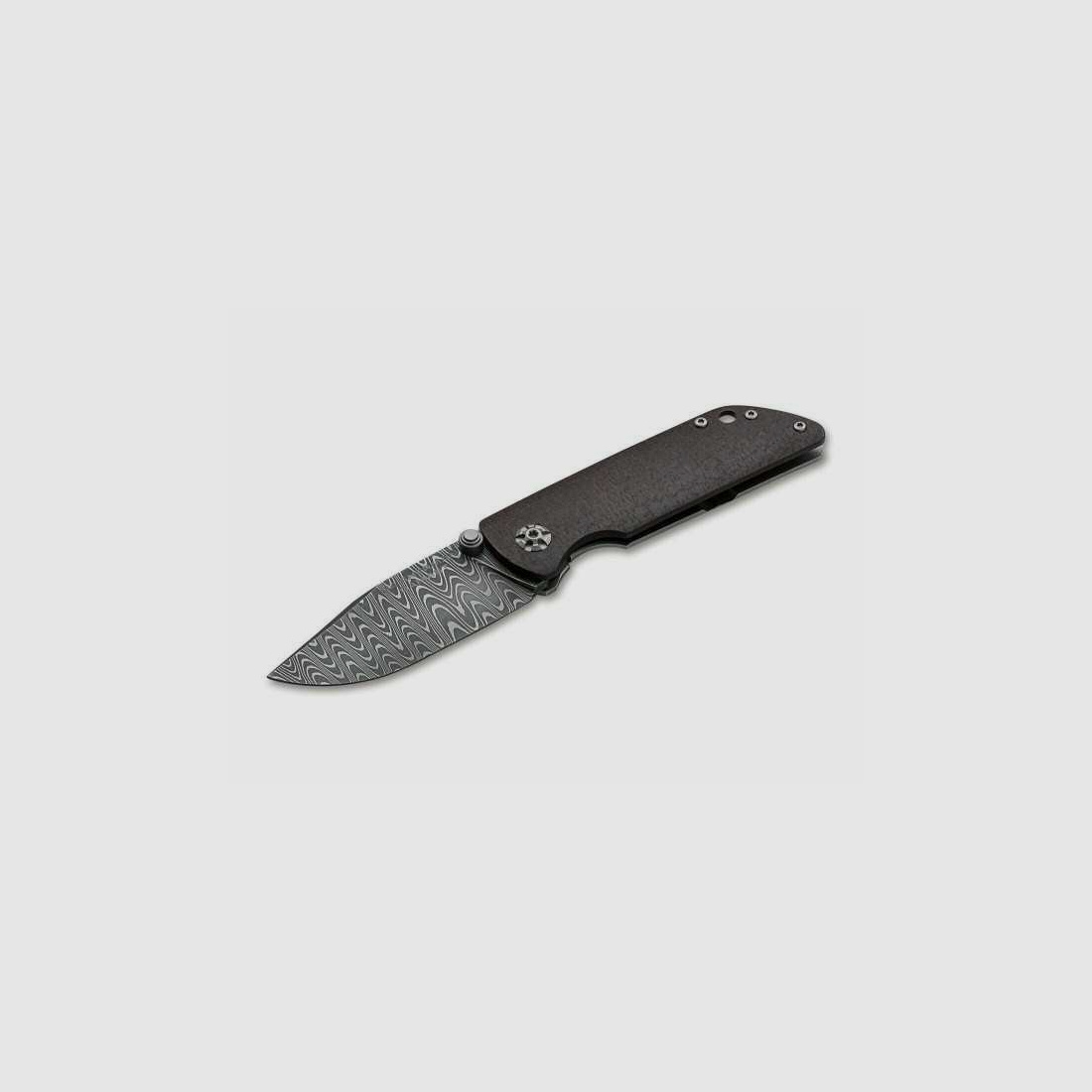 Coltello Damascato Böker M4 Sherman di Chad Nichols