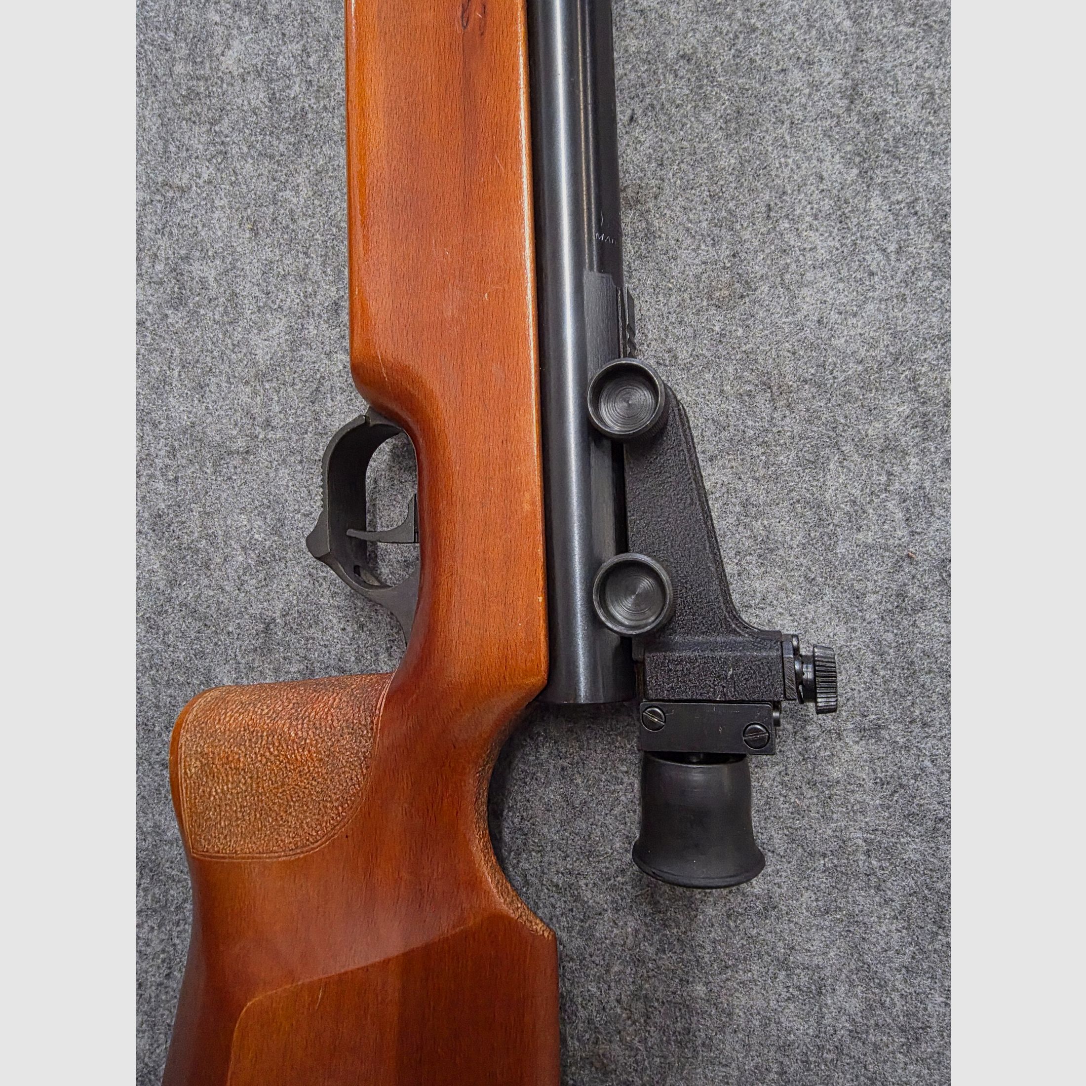 Haenel Seitenspanner Mod. 312 met diopter in zeer goede staat cal. 4,5mm Diabolo, afbeelding 5 van 13