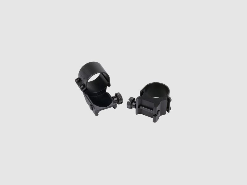Weaver Top-Mount Weaver-Style Ringe (1 extended) matt schwarz 25,4mm extra high, BH 14,22mm
