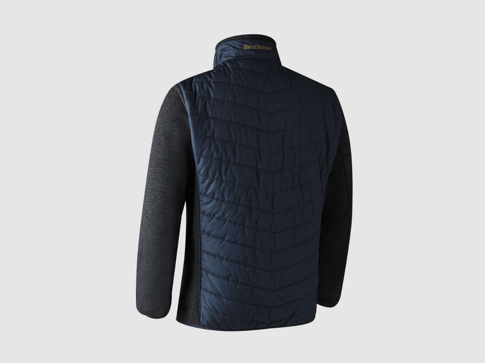 DEERHUNTER Moor Jacke wattiert mit Strick Dark Blue
