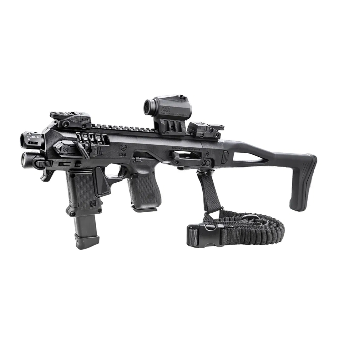 CAA TACTICAL SCHAFT MICRO RONI CZ P-10 GEN4 X SCHWARZ, Bild 2 von 2
