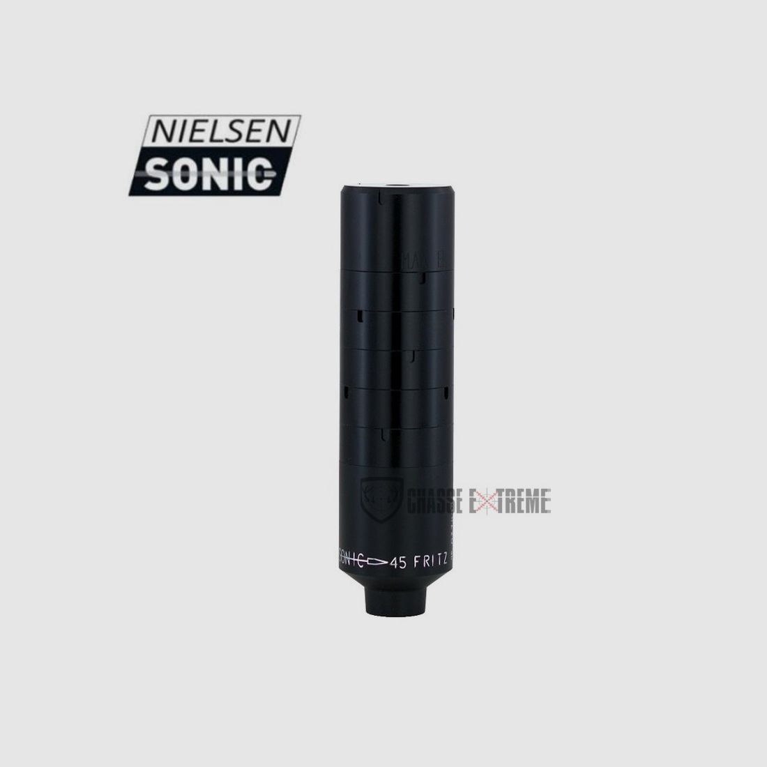 Suppressor NIELSEN SONIC 45 Fritz 5/8×24 Cal 8.5 mm