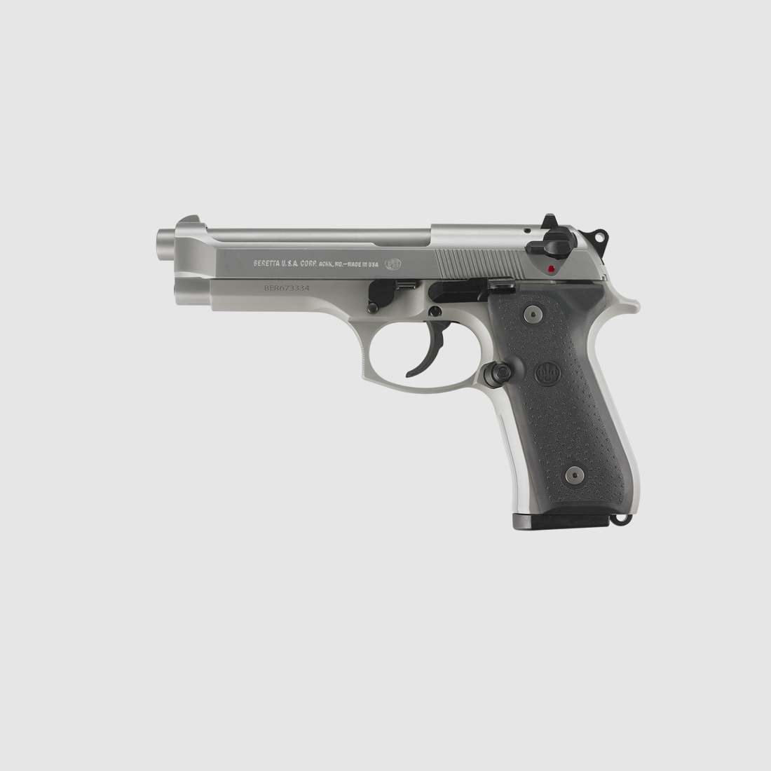 BERETTA Pistola Mod. 92 FS INOX Stainless 9mm Luger, immagine 2 di 6