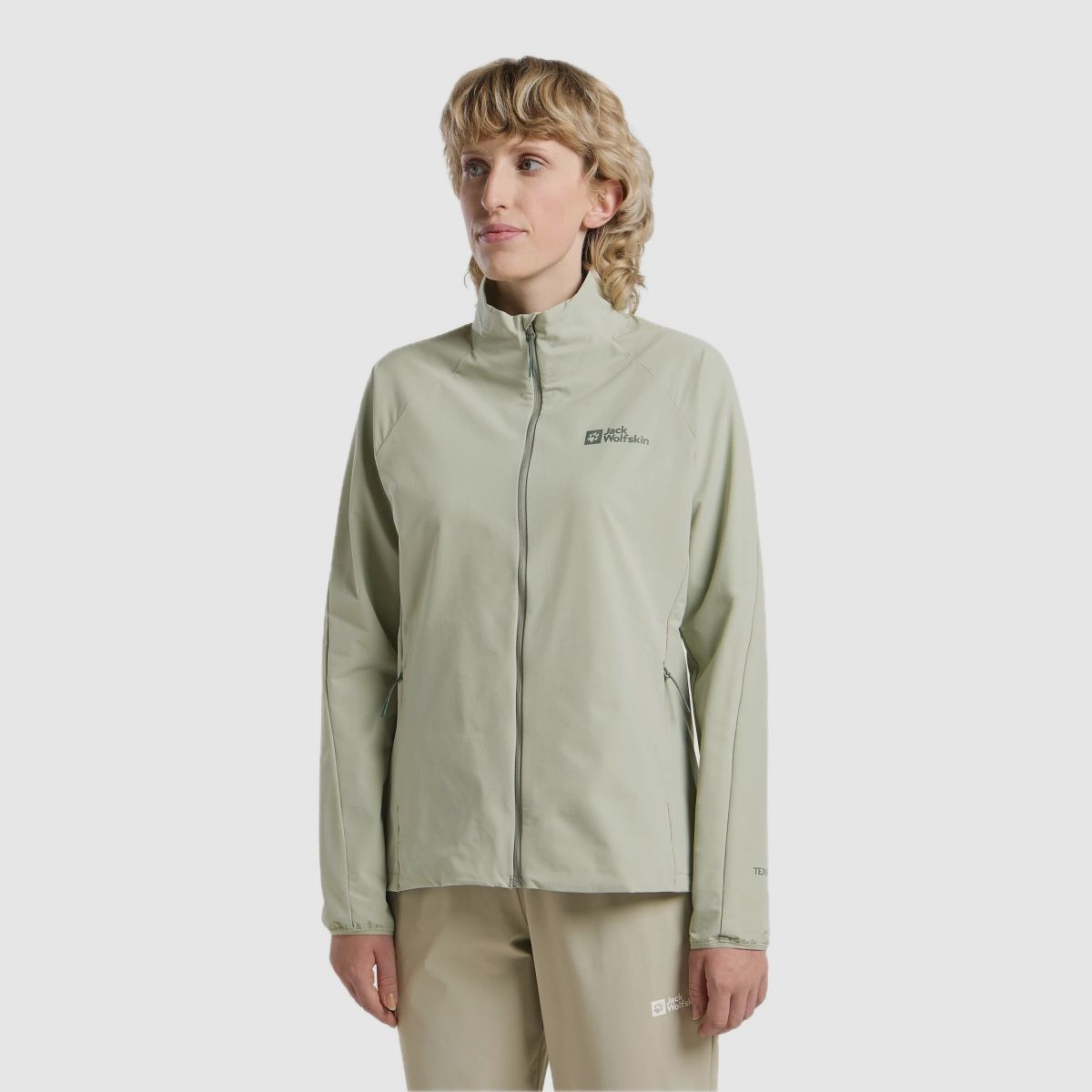 JACK WOLFSKIN Prelight Stride Jkt W Mint Leaf