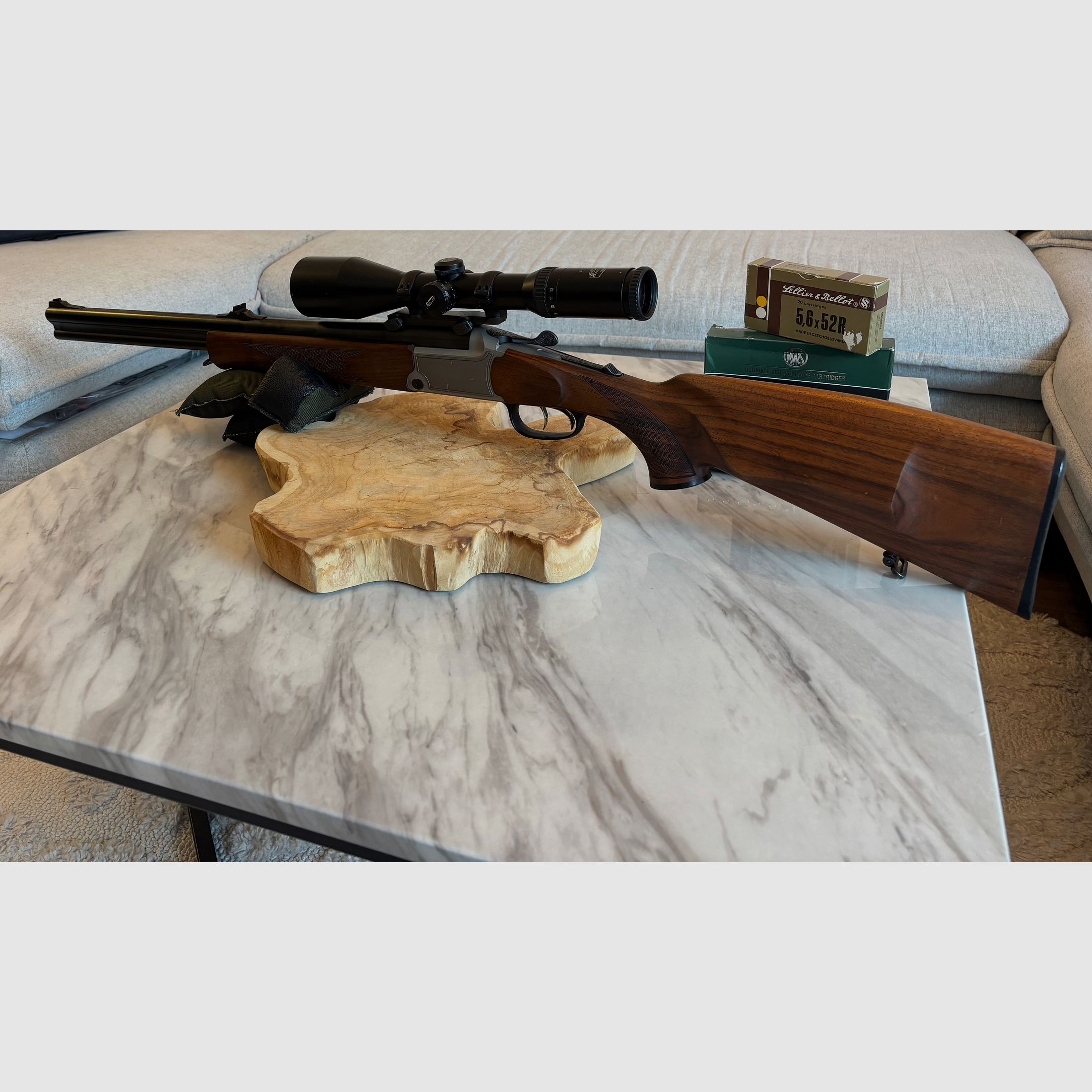 Blaser BBF 95 mit Einstecklauf Bockbücksflinte/Bergstutzen