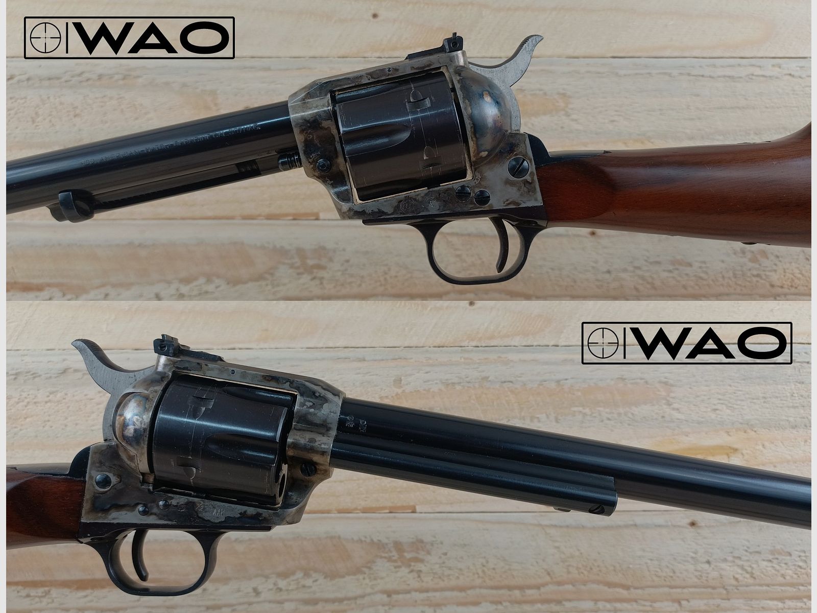 Revolverbüchse, Revolvergewehr Hege-Uberti Mod. American-Match-Carabine, Kal. .357Mag *ideal für Cowboys*