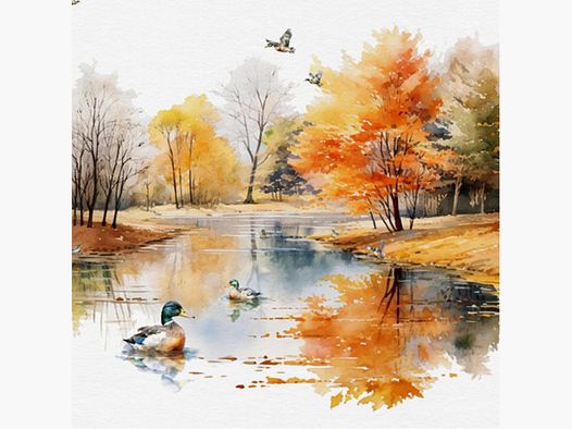 Napkins Autumn Idyl 33x33cm