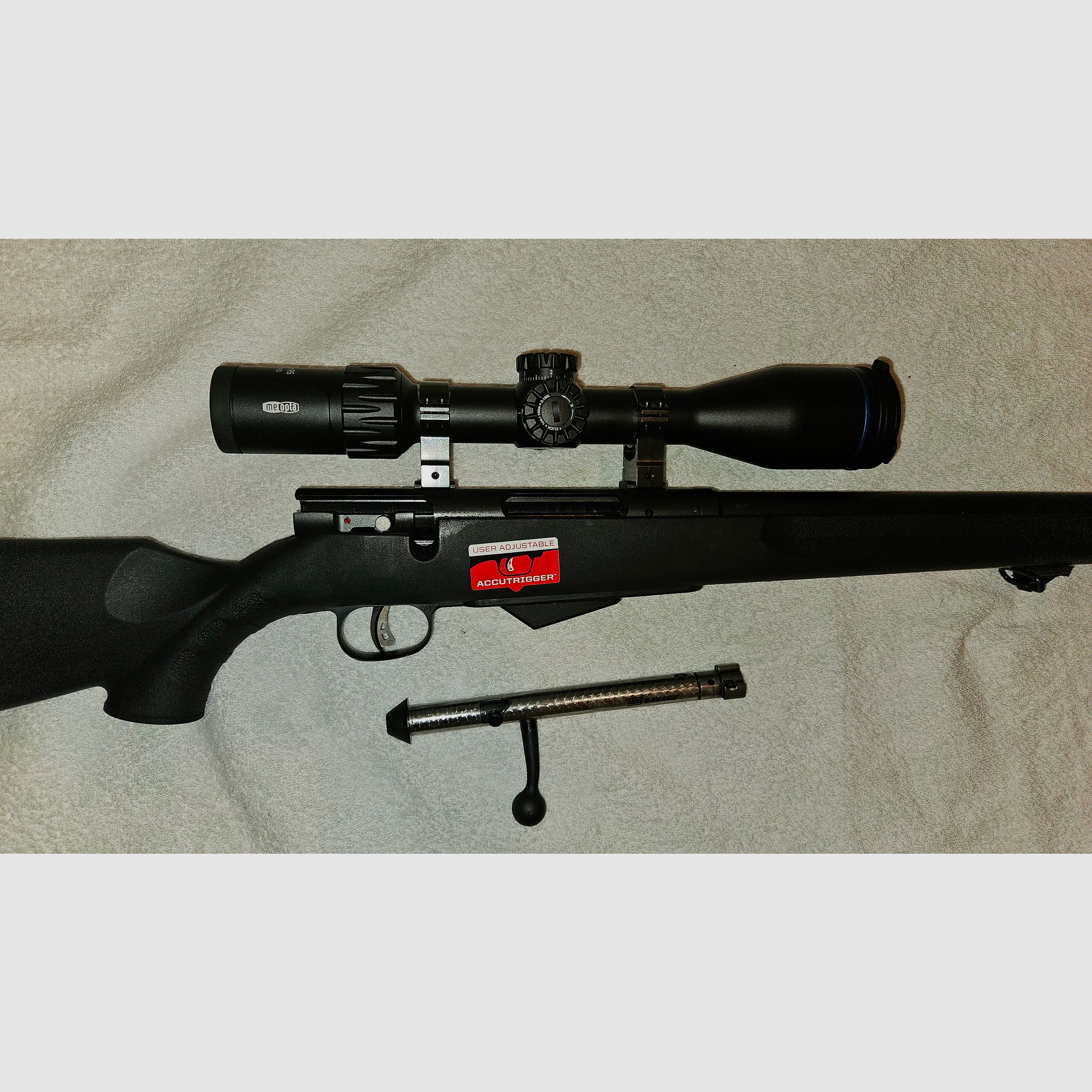 SAVAGE 25 Walking Varminter M15x1 Gewinde .22 Hornet mit Meopta MeoHunter R5 3-15x50 SFP RD Abs. 4c