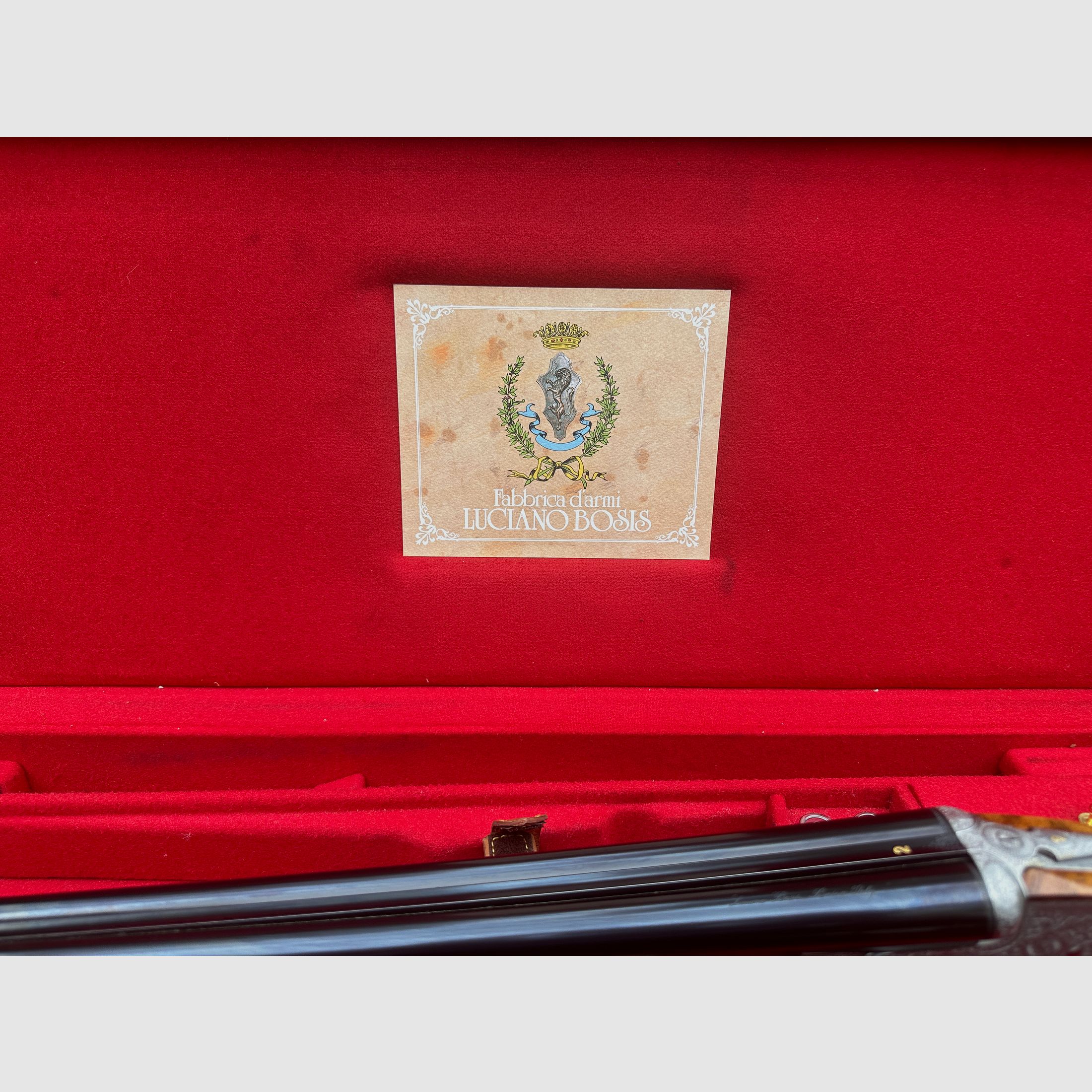 Luciano Bosis Queen - Par de escopetas de cerrojo fino en calibre 20