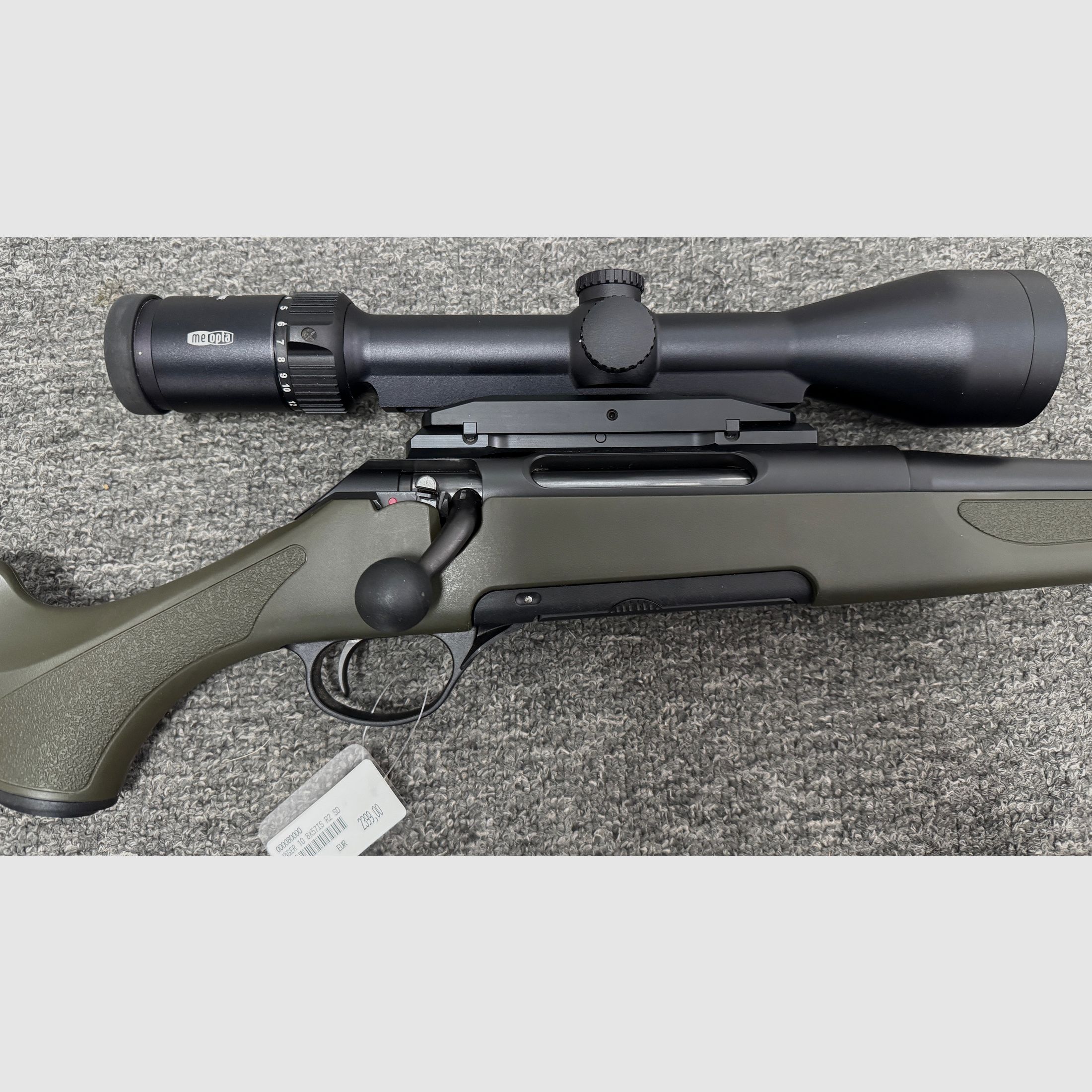 Haenel Jaeger 10  8x57IS + Meostar R2 2,5-15x56 & HLX geluiddemper, afbeelding 2 van 5
