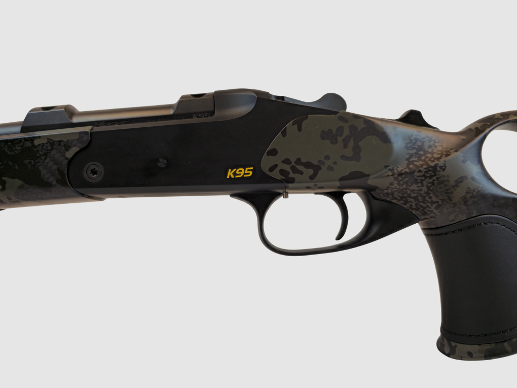 BLASER K95 Ultimate Carbon Camouflage noir avec cuir LL42cm .308 Win., image 10 sur 12