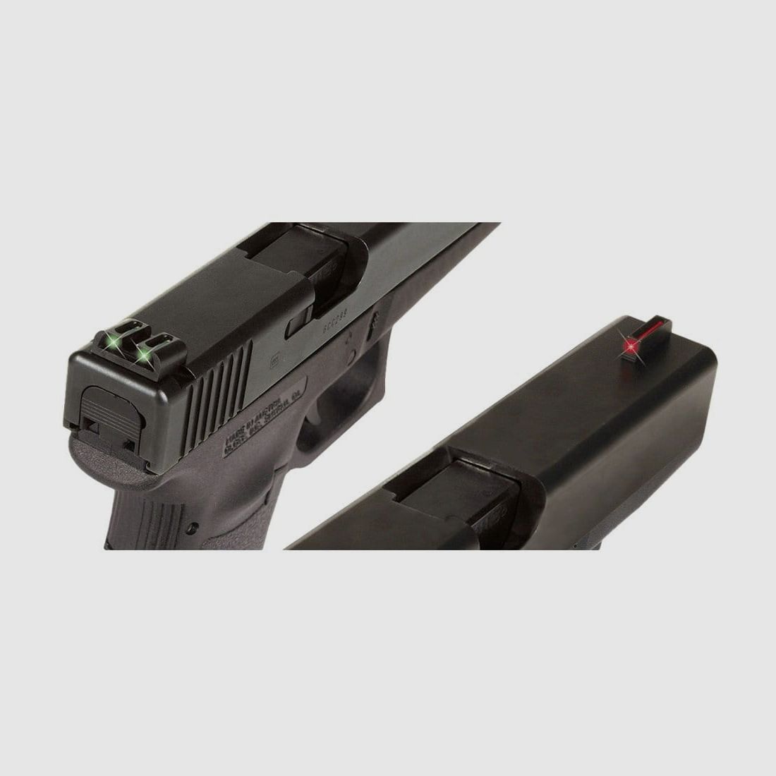 TRUGLO fiberglass sights for Glock