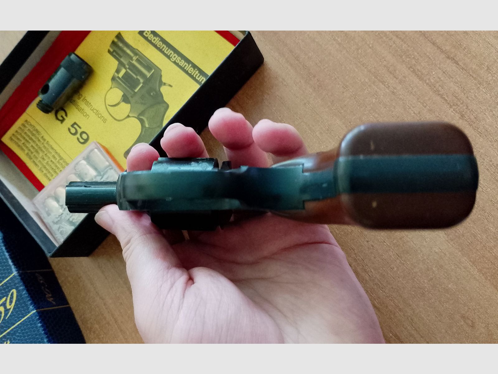 Röhm RG 59N Le Petit Schreckschussrevolver im Kaliber 9mm R.K. mit OVP!