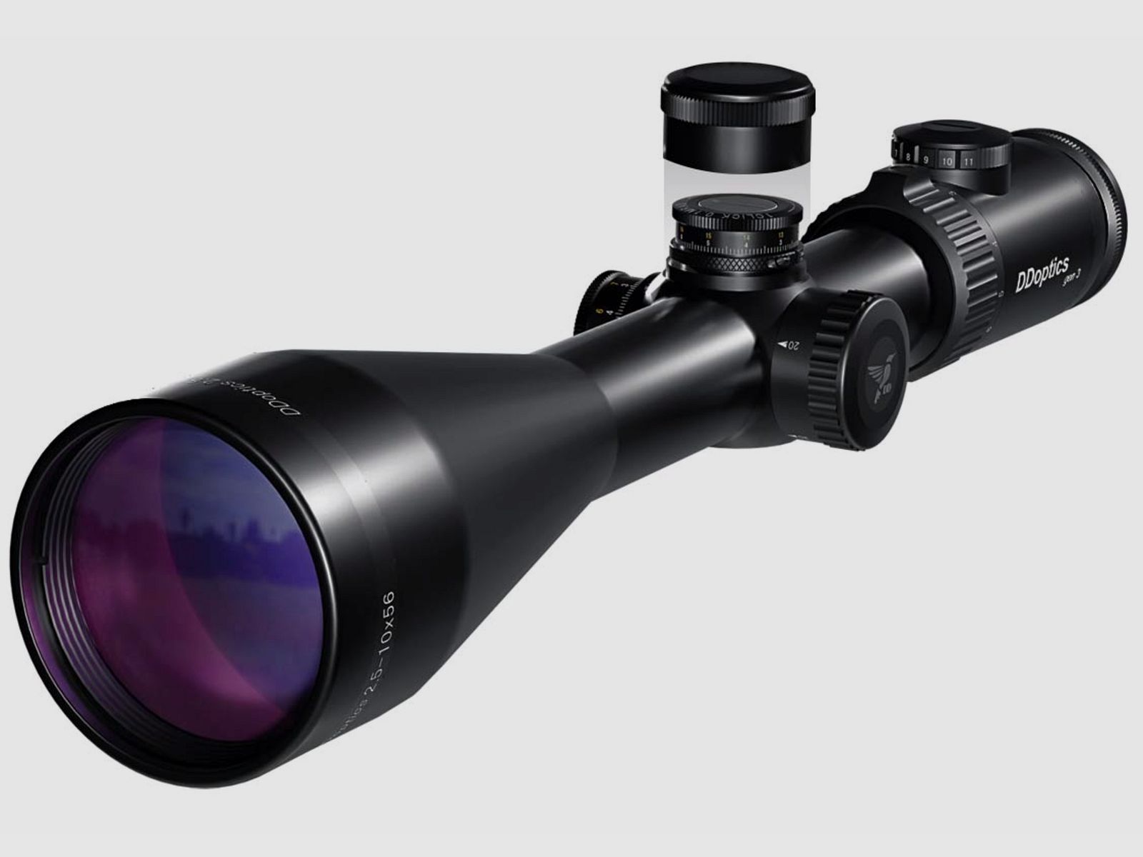 DDoptics 442511139 Zielfernrohr Nighteagle NFX V4 2,5-10x56 Gen3 A4N MRAD