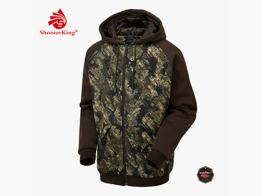 SHOOTERKING Huntflex Hoodie Forest Mist M1519