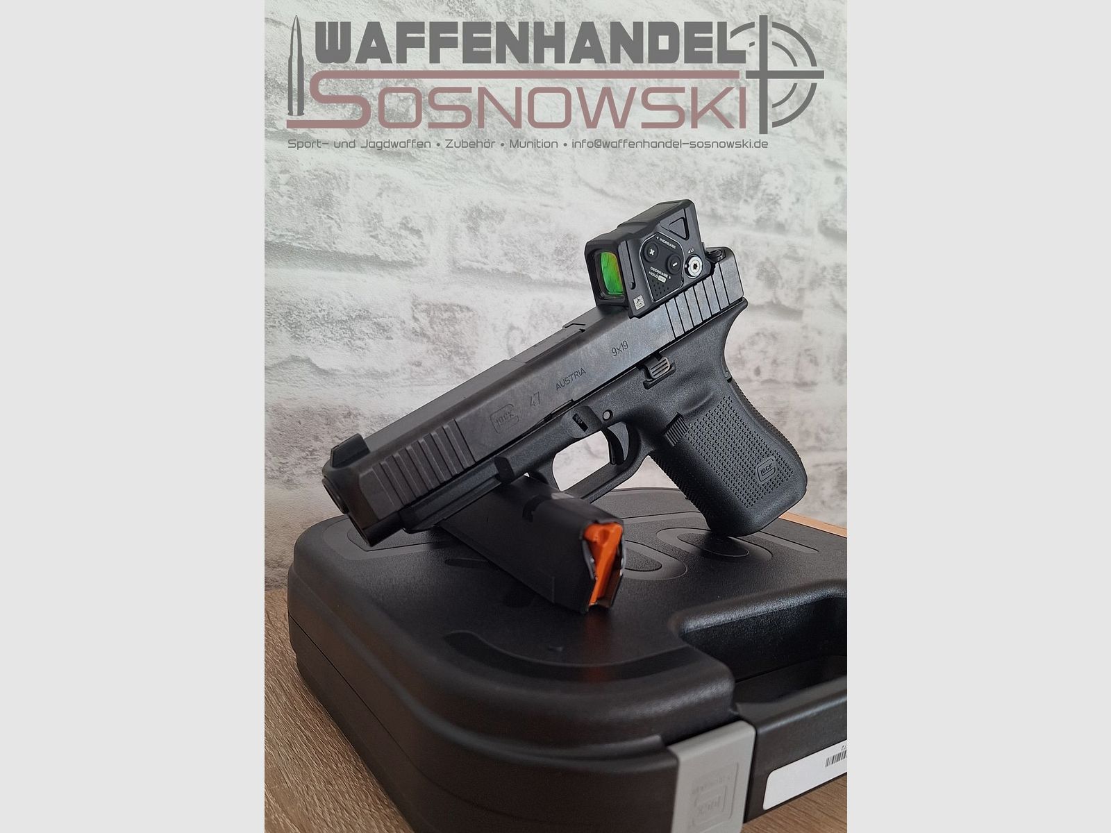 Pistole Glock 47 MOS/FS A-Cut™ Combo 9mm Luger