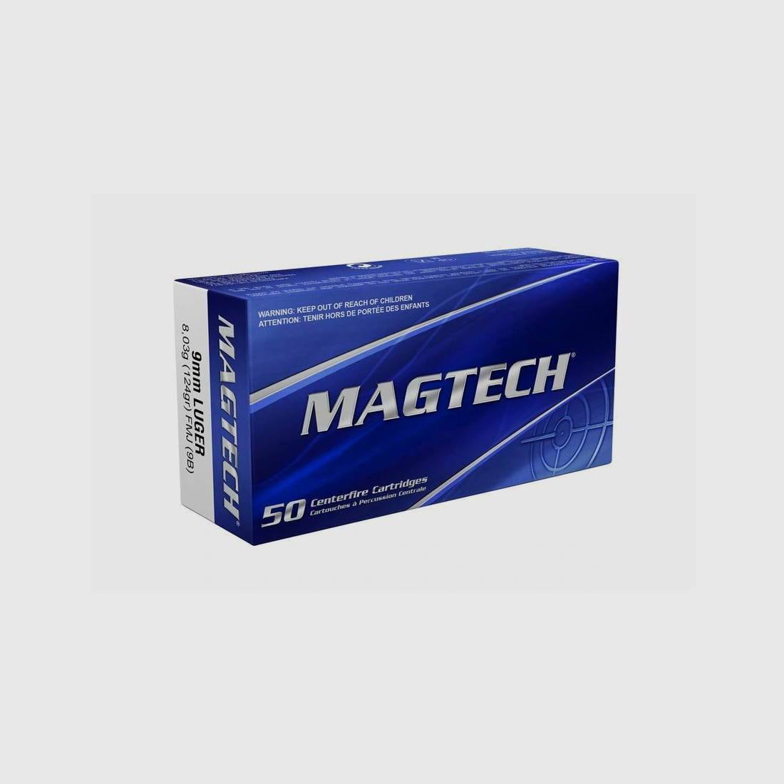 MAGTECH FMJ 124grs Vollmantel 1.000 Schuss