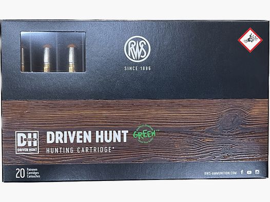 RWS Caza Dirigida Cartucho de caza Cal. .30-06 165gr