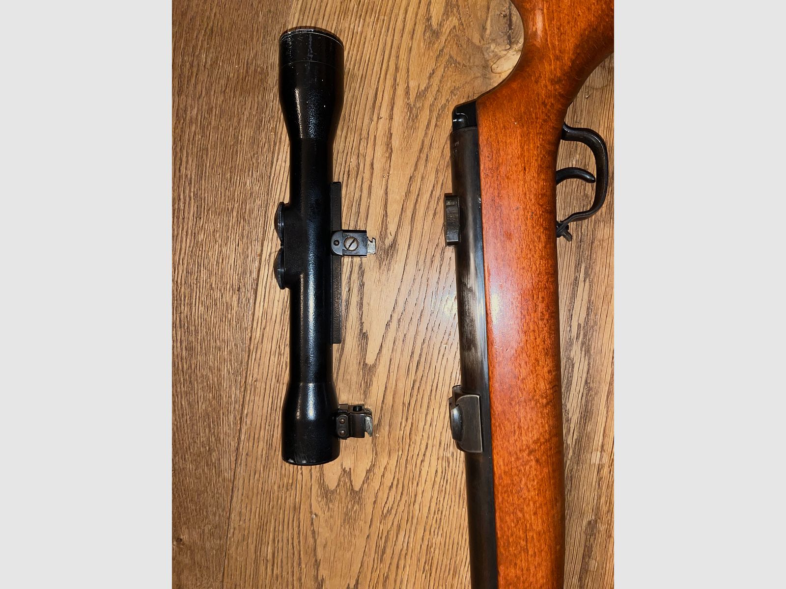 Luftgewehr Haenel Suhl 303 mit Zielfernrohr Carl Zeiss Jena ZF4/N