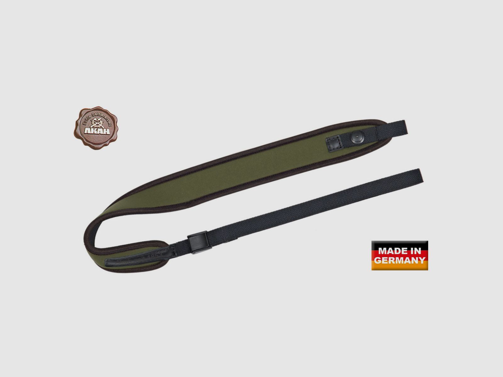 AKAH Neopren Gewehrriemen mit BLITZ Riemenknopf