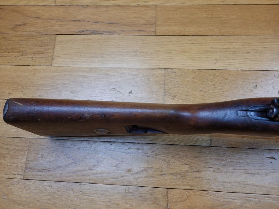 Sehr schöne K98 Büchse aus der frühen Zeit des Dritten Reichs – Code S42/G, hergestellt von Mauser – nicht monomatrikuliert – Waffe von April 1935 – hervorragender mechanischer Zustand – Lauf in Top-Zustand – Sehr schöne, seltene Waffe in ausgezeichnetem Zustand, Bild 17 von 35