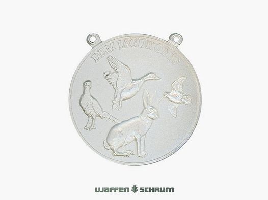 Steinhauer&Lück Jagdmedaille Niederwild 60mm Silber mit Kette