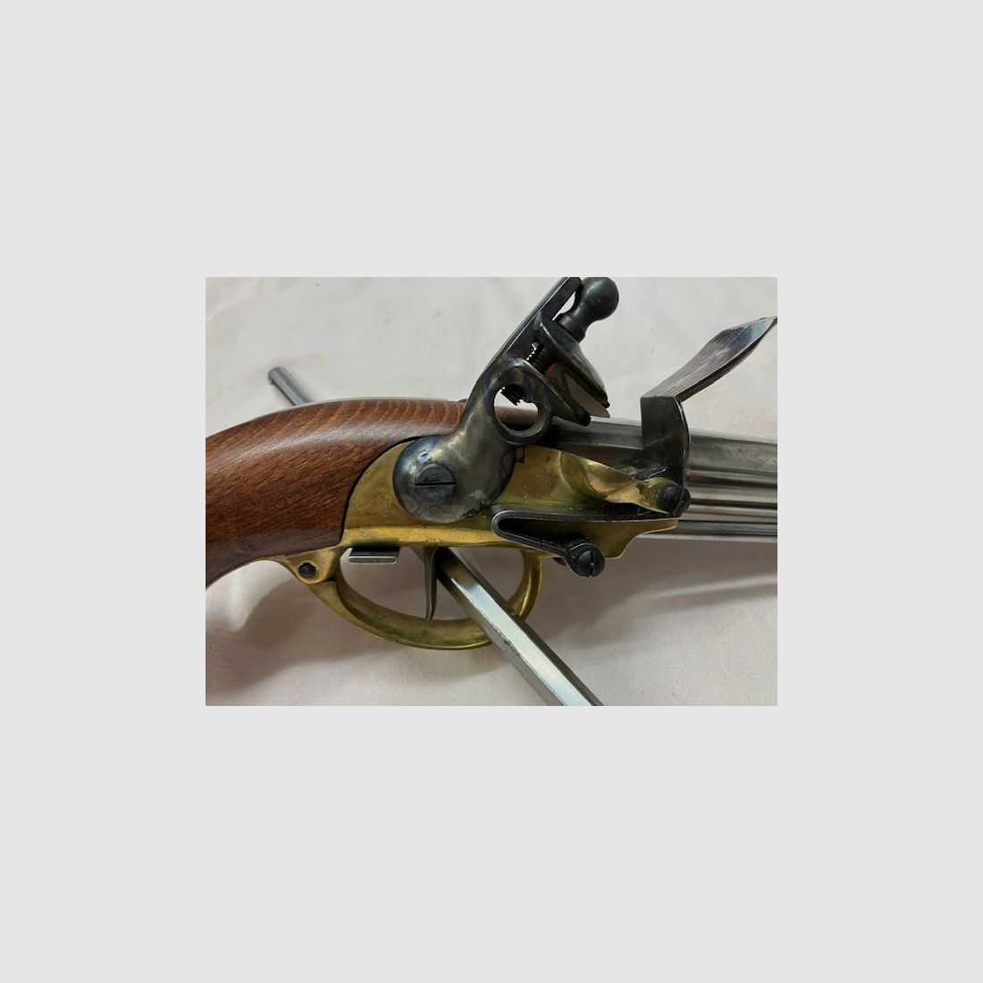 Charleville M 1777 flintlock pistol in caliber .69, unused condition