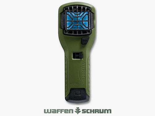 Thermacell Mückenabwehr Handgerät MR-300G mit Wirkstoff und Butanpatrone , Olive, bis zu 12h Wirkzeit
