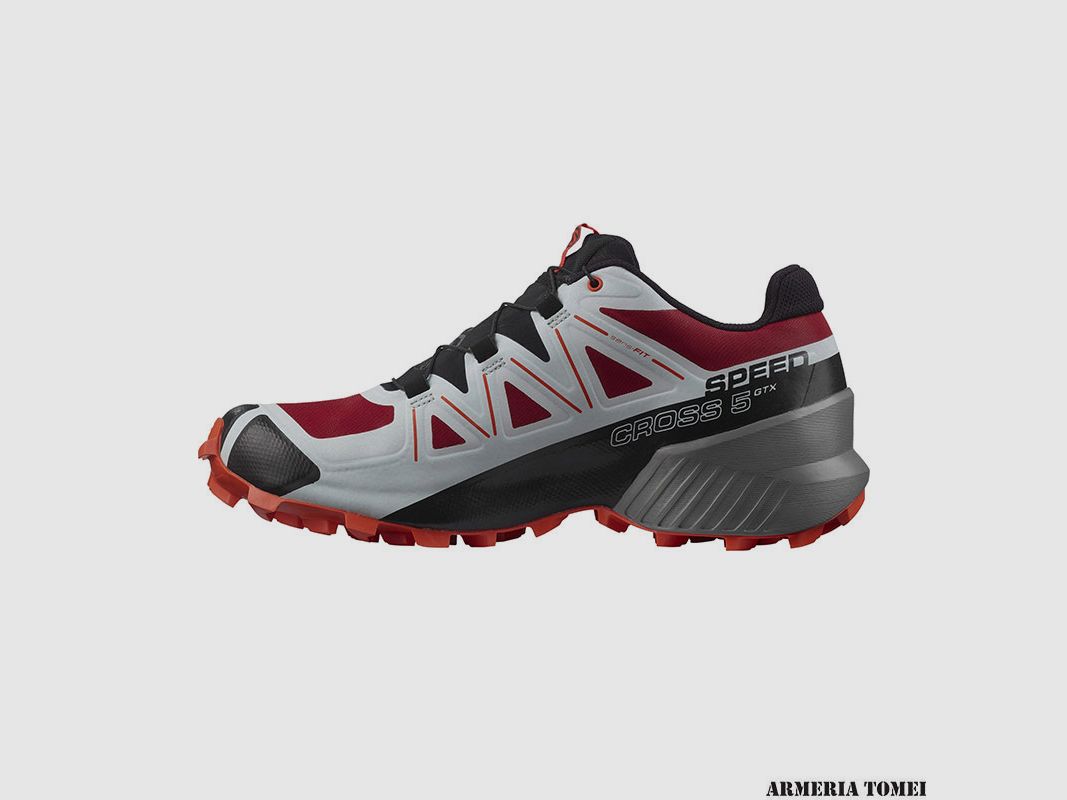 SALOMON – HEREN – SPEEDCROSS 5 GTX Chili Pepper / Pearl Blue / Cherry Tomato, afbeelding 5 van 6