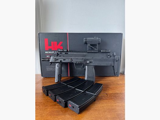 HK MP7 GBB V1 von VFC – 4 Magazine + Visier – VB