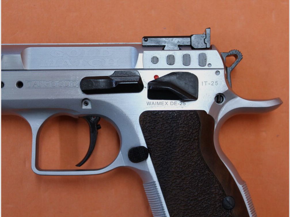 Tanfoglio Ha.Pistole 9mmLuger Tanfoglio Gold Match 6" Polygonlauf/ Mikrometervisierung "BDS" (9mmPara/ 9x19)
