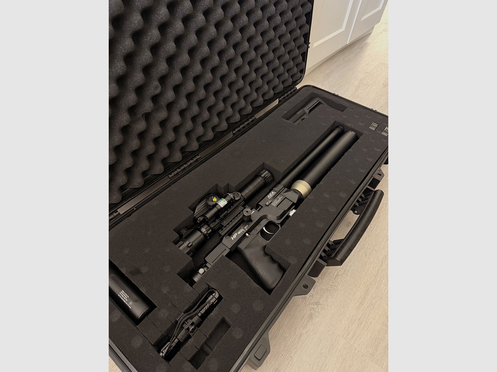 AEA HP Max MK2 .35 (9 mm) | Dernière génération | Set complet | Lunette 5-en-1 | Mallette & accessoires