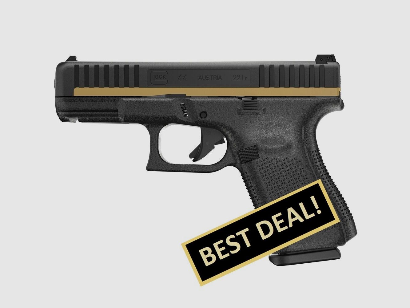 Pistola Glock G44 Special Edition Golden Line .22 lfb.