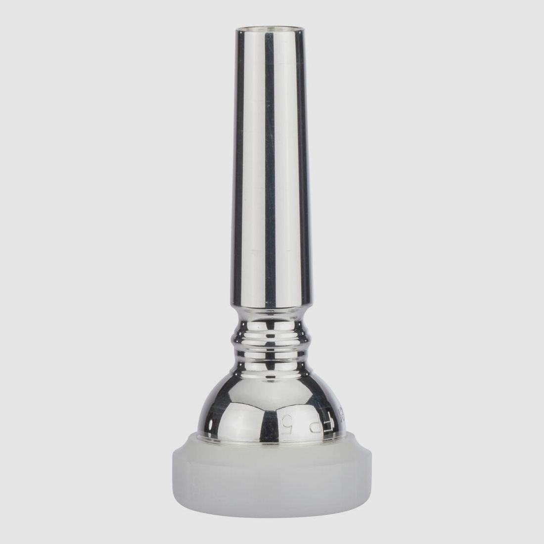 Dotzauer embouchure de rechange - argentée avec bord en plastique, image 1 sur 2